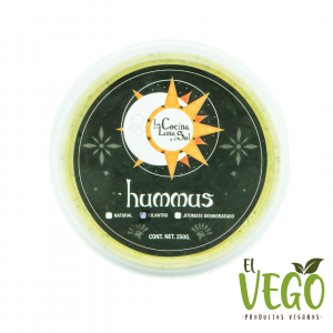 Hummus cilantro 250g Cocina de la Luna y el Sol